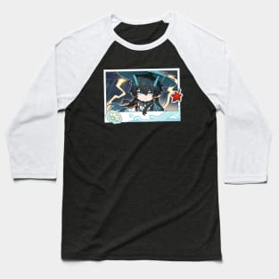 Honkai Star Rail Chibi Dan Heng IL Rain Baseball T-Shirt